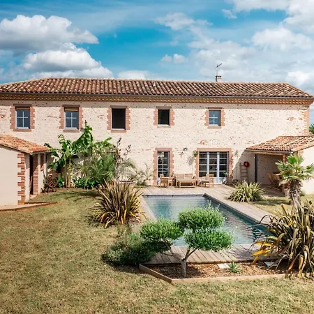L'albigeoise Des Templiers - Piscine - Vue Panoramique Villa