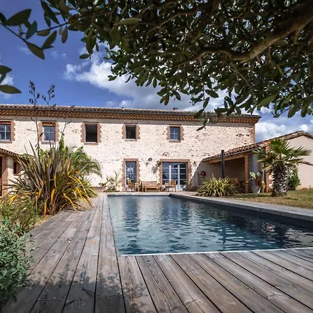 L'albigeoise Des Templiers - Piscine - Vue Panoramique Villa *